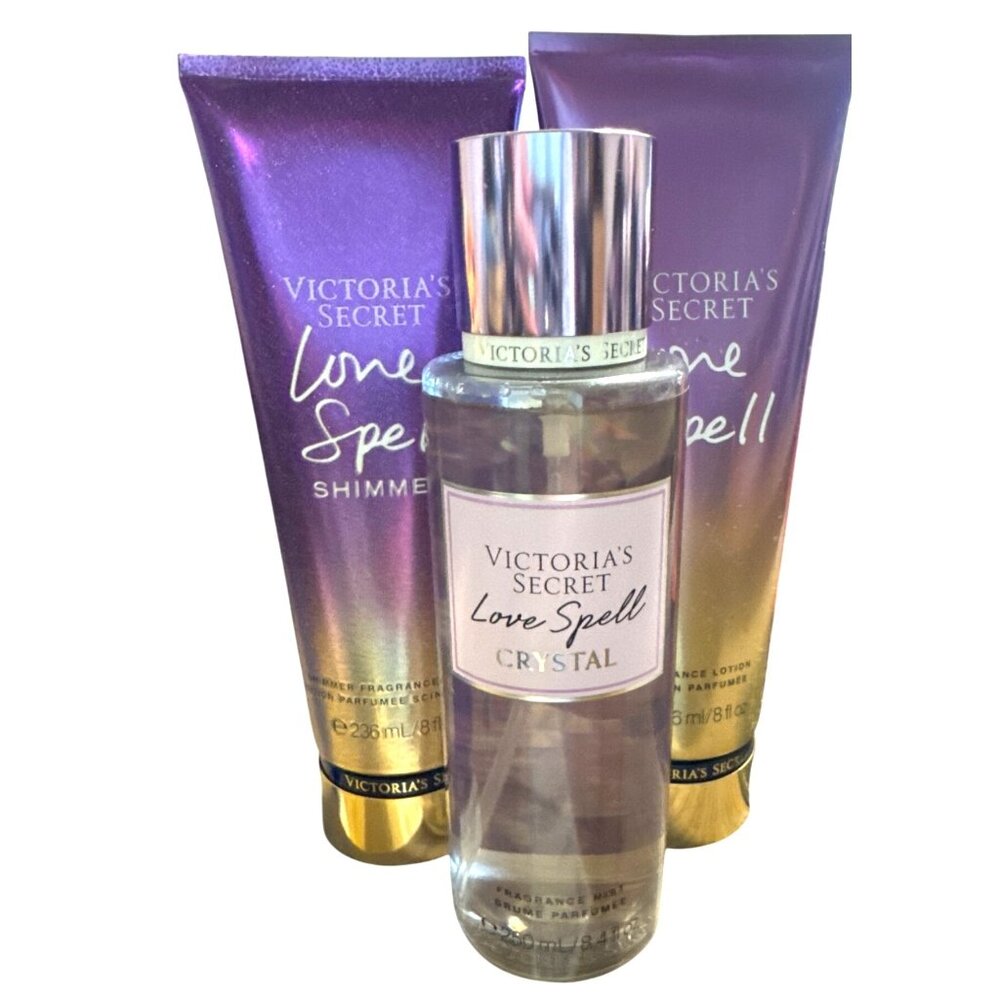 Victoria's Secret Love Spell‎ 3 Piece Set